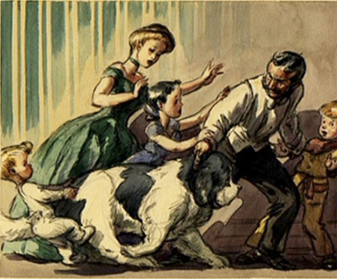 Nana depicted by David Hall