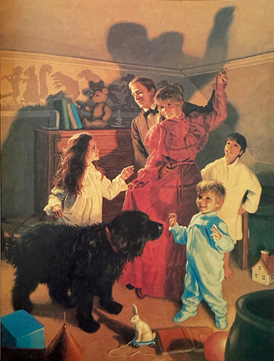 Nana depicted by Greg Hildebrandt