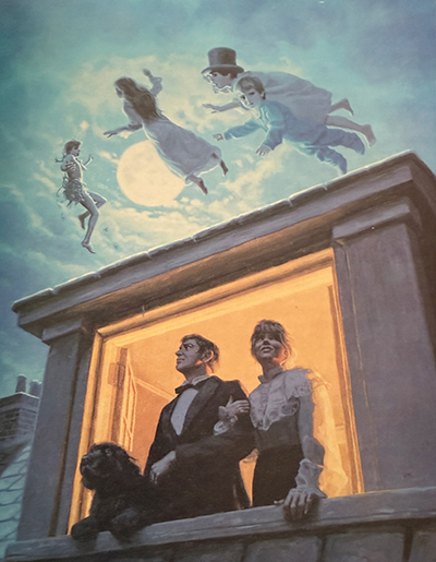 Nana depicted by Greg Hildebrant