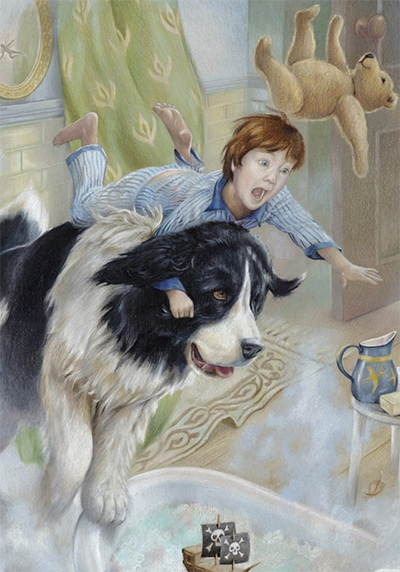 Nana depicted by Steve Hutton