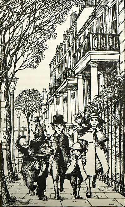 Nana depicted by Trina Schart Hyman