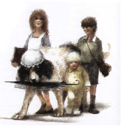 Nana depicted by Robert Ingpen
