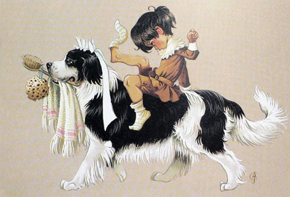 Nana depicted by Anne Johnstone