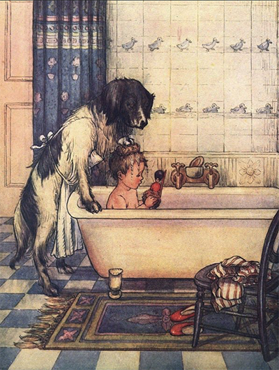 Nana depicted by Flora White